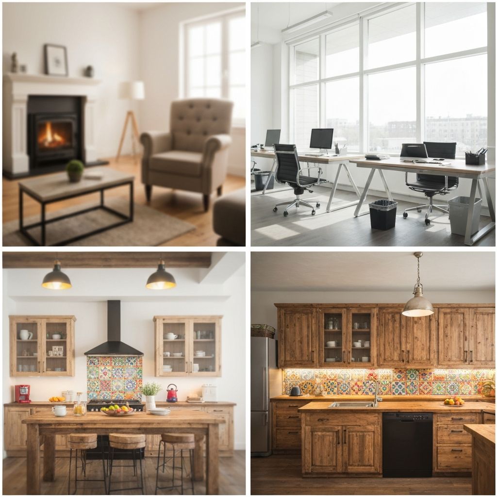 Diferentes espacios de vida cotidiana